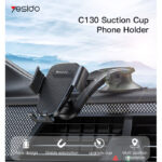 C130 Plastic Car Dashboard Suction Cup Using Flexible Adjustment Mobile Phone Holder - Image 2