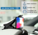 C65 Universal Dashboard Mount Clip Car Mobile Phone Stand Bracket Phone Holder For 8 X Plus - Image 6
