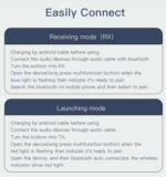 YAU25 Mini Wireless Receiver To 3.5mm AUX Audio Transmitter Adapter - Image 14