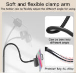 C116 Long Arm Adjustable Display Desktop Floor Hand Tablet Moblie Phone Holder - Image 10