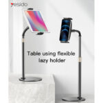 C115 Long Arm Metal Lazy Adjustable Display Gooseneck Tablet Hang Moblie Phone Holder - Image 2