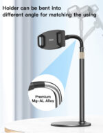 C115 Long Arm Metal Lazy Adjustable Display Gooseneck Tablet Hang Moblie Phone Holder - Image 11