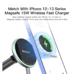 C132  Strong 12pcs Magnets Inside Magnetic Holder For iPhone 12 13 Using Mobile Phone Holder - Image 3