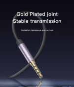 YAU27 15cm Nylon Braided 3.5mm Male Jack To Female Port Earphone Splitter AUX Audio Cable - Image 9