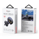 C308 Low Temperature 15W MAX Flowing Light Magnetic Suction Wireless Fast Charging Phone Holder - Image 5