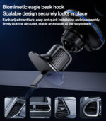 C308 Low Temperature 15W MAX Flowing Light Magnetic Suction Wireless Fast Charging Phone Holder - Image 10