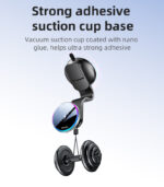 C292 360 Free Rotating LED Breathing Indicator Light Max 15W Fast Charging Wireless Phone Holder - Image 10