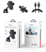 C188 Car Phone Holder | 15W Fast Charge Automatic Induction Alignment Universal Cradle Car Charger - Image 7