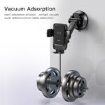 C188 Car Phone Holder | 15W Fast Charge Automatic Induction Alignment Universal Cradle Car Charger - Image 15