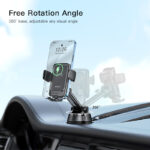 C188 Car Phone Holder | 15W Fast Charge Automatic Induction Alignment Universal Cradle Car Charger - Image 16