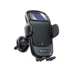 C164 Car Wireless Chargers Phone Holder | Solar Energy Storage Electric Induction Car Phone Holder