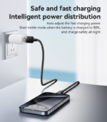 CA133C 2 Meter 18W Fast Charging USB to Type-C Aluminum Alloy Braided Data Cable - Image 13