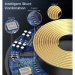 C123 Double Base Car Mobile Phone Holder | Charger With 10W 15W Qi Wireless Charging - Image 4