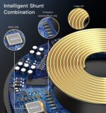 C123 Double Base Car Mobile Phone Holder | Charger With 10W 15W Qi Wireless Charging - Image 9