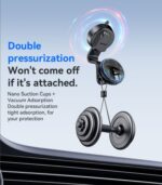 C311 Semiconductor Cooling Dual Ambient Lighting 15W Fast Charging Wireless Charger Car Phone Holder - Image 13