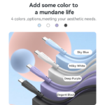 CA119C Max 2A USB To USB-C 1m Liquid Silicone Fast Charging Data Cable - Image 4