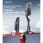 SF19 360 Free Adjustment Aluminum Alloy Multi-purpose Magnetic Tripod Leg Selfie Stick - Image 2