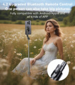 SF19 360 Free Adjustment Aluminum Alloy Multi-purpose Magnetic Tripod Leg Selfie Stick - Image 18