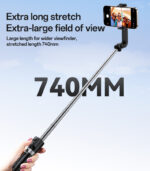 SF22 Tripod Mode Extra-long Extension Stable Non-shaking Compact Size Mini Telescopic Selfie Stick - Image 10