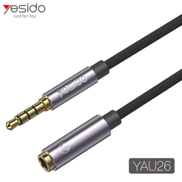YAU26 YESIDO Audio Extended Cable 3.5mm AUX Audio Cable