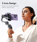 SF21 Face Tracking With Camera Powerful Battery Built-in Extra Fill Light 3-Axis Gimbal Stabilizer - Image 14