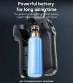 SF21 Face Tracking With Camera Powerful Battery Built-in Extra Fill Light 3-Axis Gimbal Stabilizer - Image 15