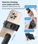 SF23 360 Rotation AI Intelligent Face Tracking Aluminum Alloy Pole Tripod Selfie Stick - Image 12