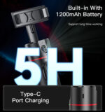 SF16 Auto Face Tracking Tripod 360 Removable Design With Remote Controller Selfie Stick Holder - Image 14