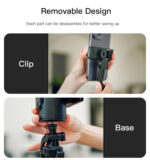 SF16 Auto Face Tracking Tripod 360 Removable Design With Remote Controller Selfie Stick Holder - Image 15