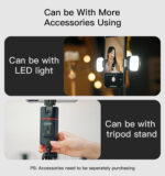 SF16 Auto Face Tracking Tripod 360 Removable Design With Remote Controller Selfie Stick Holder - Image 17