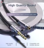 YAU26 YESIDO Audio Extended Cable 3.5mm AUX Audio Cable - Image 6