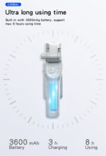 SF18 Phone Gimbal Stabilizer 360 Ai Auto Face Tracking Handheld Selfie Stick Tripod Tracking Gimbal - Image 16