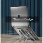 LP02 Adjustable Portable Flexible Folding Aluminium Metal Table Laptop Notebook Stand Holder - Image 3