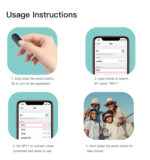 SF11 Flexible 5 Part Telescopic Triple Phone Holder Selfie Stick - Image 8