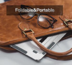 LP02 Adjustable Portable Flexible Folding Aluminium Metal Table Laptop Notebook Stand Holder - Image 9