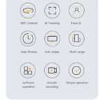 SF10 AI Intelligent 360 Degree Auto Face Tracking Selfie Living Video Phone Holder Selfie Stick - Image 3