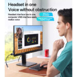 YAU46 Aluminum Alloy USB to 3.5MM High Ficelity Sound 48KHZ High Sampling Audio Cable - Image 4