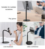 C89 Universal Desktop Live Bracket Adjustable Desk Table Mobile Phone Tablet Holder Stand For iPad - Image 13