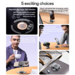 C299 360 Free-rotation Aluminum Alloy Folding Stable Mobile Table Using Phone Holder - Image 3