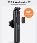 SF24 360 Adjustable BT5.2 Aluminum Alloy 2 in 1 Magnetic Double Clamp Selfie Stick Tripod - Image 18