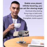 C299 360 Free-rotation Aluminum Alloy Folding Stable Mobile Table Using Phone Holder - Image 4