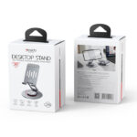 C299 360 Free-rotation Aluminum Alloy Folding Stable Mobile Table Using Phone Holder - Image 5