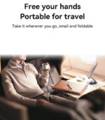 C299 360 Free-rotation Aluminum Alloy Folding Stable Mobile Table Using Phone Holder - Image 11