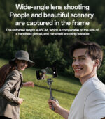 SF29 360 Rotation 43CM Length BT5.2 Detachable Remote Control Reinforced Tripod Mini Selfie Stick - Image 9