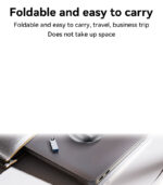 C299 360 Free-rotation Aluminum Alloy Folding Stable Mobile Table Using Phone Holder - Image 14