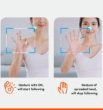 SF15 AI Intelligent Auto Face Tracking Phone Holder Gimbal Stabilizer Phone Tripod Selfie Stick - Image 11