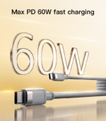 CA172C 1M Length TC To TC Built-in Intelligent Chip PD 60W Fast Charging Magnetic Saving Data Cable - Image 16