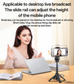 SF29 360 Rotation 43CM Length BT5.2 Detachable Remote Control Reinforced Tripod Mini Selfie Stick - Image 12