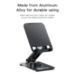 C183 Desktop Tablet Stands Aluminum Alloy Table Foldable Extend Support Desk Mobile Phone Holder - Image 3