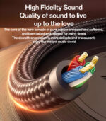 YAU46 Aluminum Alloy USB to 3.5MM High Ficelity Sound 48KHZ High Sampling Audio Cable - Image 12
